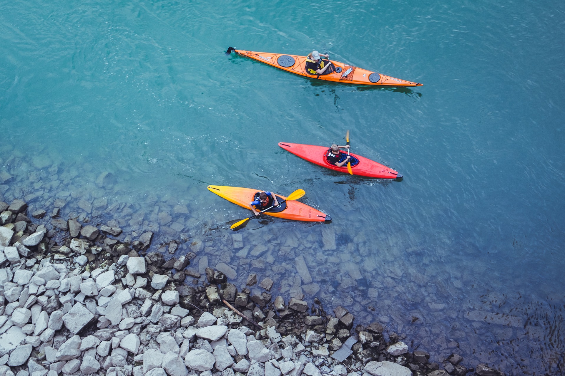 kayaking