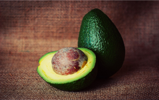 a full avocado and a half